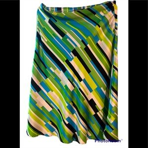 80 PARK- SILKY SKIRT